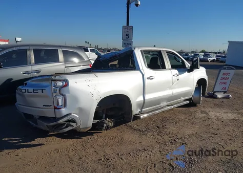 2022 Chevrolet Silverado 1500 Ltd 4Wd Short Bed Rst из США, поврежденный, VIN 3GCUYEEL7NG211029